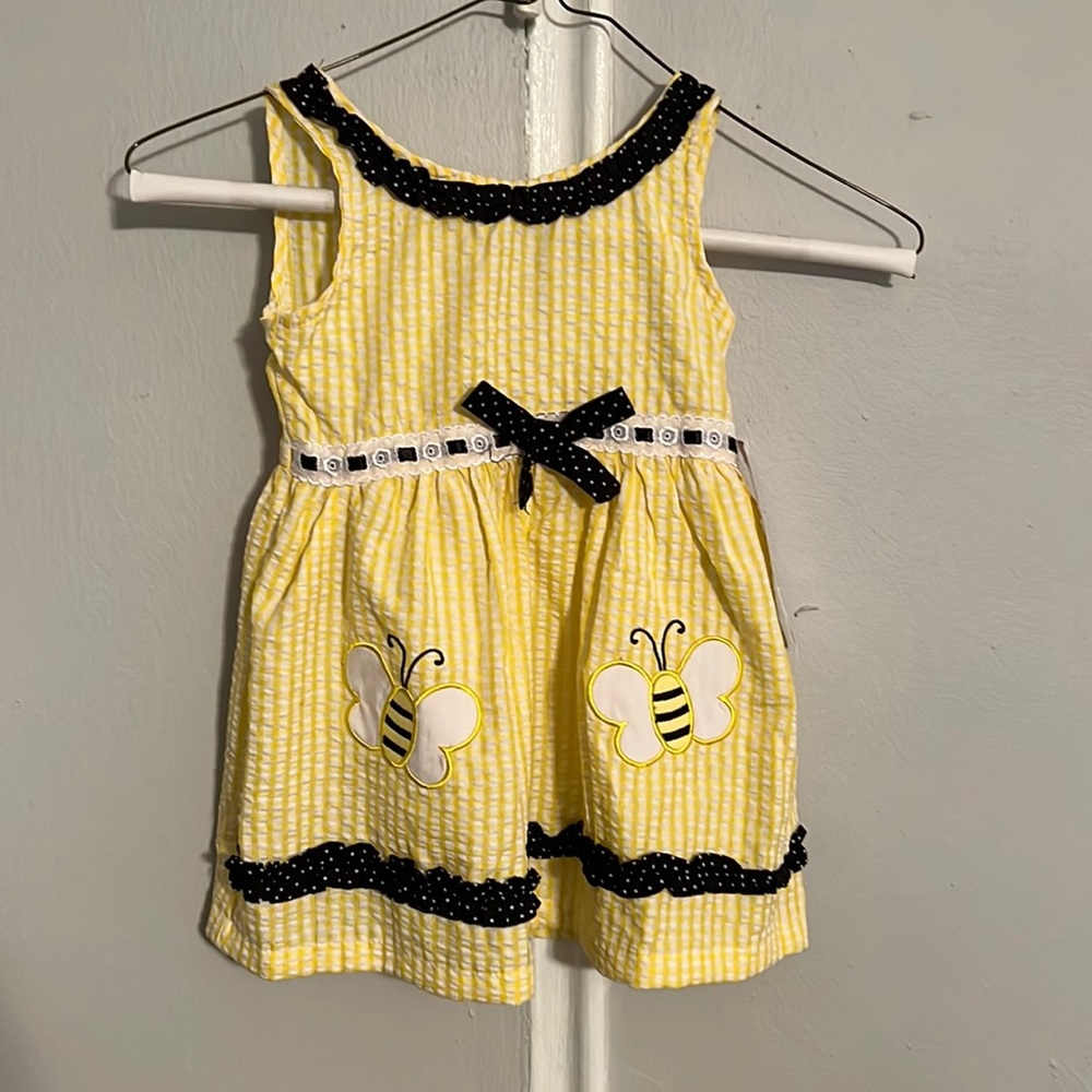 HP!! 🎉NWT Toddler girl Yellow Beedress
